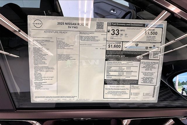 2025 Nissan Rogue SV