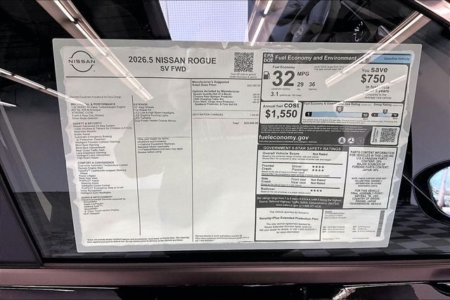 2026 Nissan Rogue SV