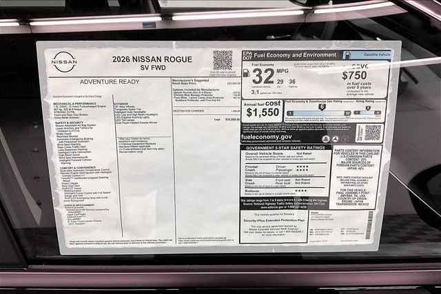 2026 Nissan Rogue SV