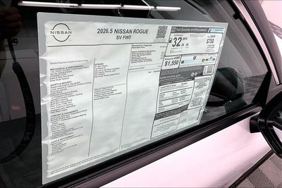 2026 Nissan Rogue SV