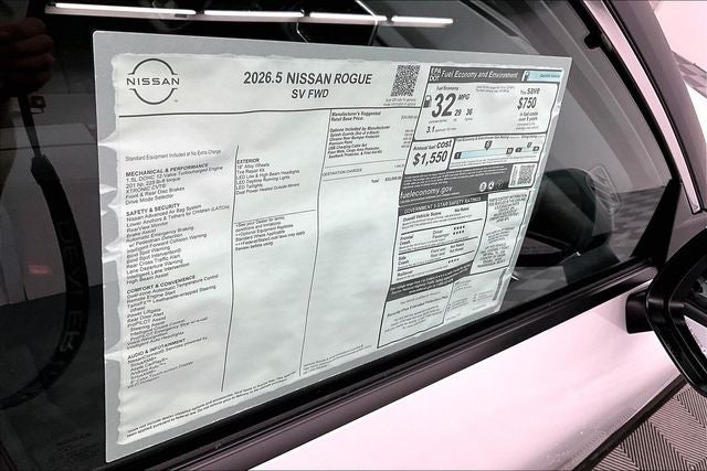 2026 Nissan Rogue SV