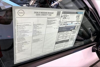 2026 Nissan Rogue Dark Armor