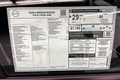 2026 Nissan Rogue Rock Creek AWD - Premium Package