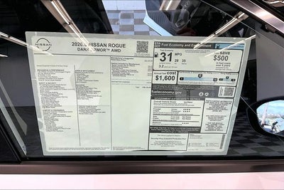 2026 Nissan Rogue Dark Armor AWD