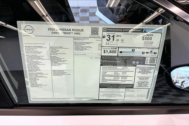 2026 Nissan Rogue Dark Armor AWD