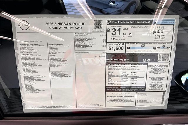 2026 Nissan Rogue Dark Armor AWD