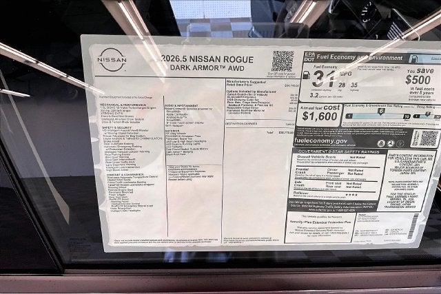 2026 Nissan Rogue Dark Armor AWD