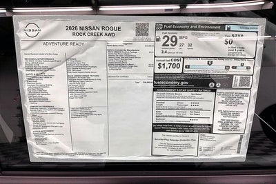 2026 Nissan Rogue Rock Creek AWD - Premium Package