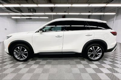 2024 INFINITI QX60 LUXE AWD-Pano Roof-Adaptive Cruise-Htd Leather
