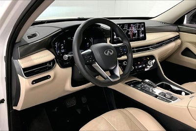 2024 INFINITI QX60 LUXE AWD-Pano Roof-Adaptive Cruise-Htd Leather