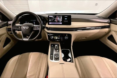 2024 INFINITI QX60 LUXE AWD-Pano Roof-Adaptive Cruise-Htd Leather