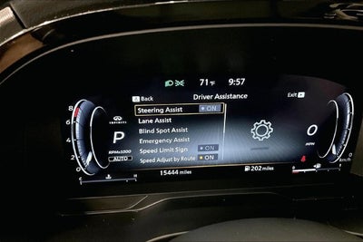 2024 INFINITI QX60 LUXE AWD-Pano Roof-Adaptive Cruise-Htd Leather