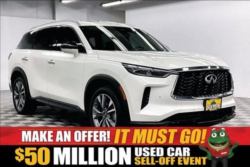 2024 INFINITI QX60 LUXE AWD-Heated Seats-Panoramic Roof