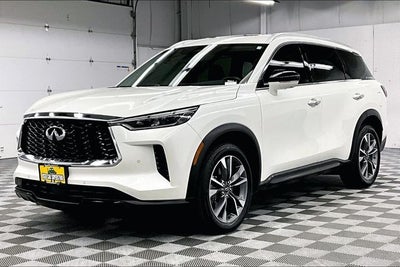 2024 INFINITI QX60 LUXE AWD-Pano Roof-Adaptive Cruise-Htd Leather