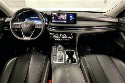 2024 INFINITI QX60 LUXE AWD-Pano Roof-Adaptive Cruise-Htd Leather