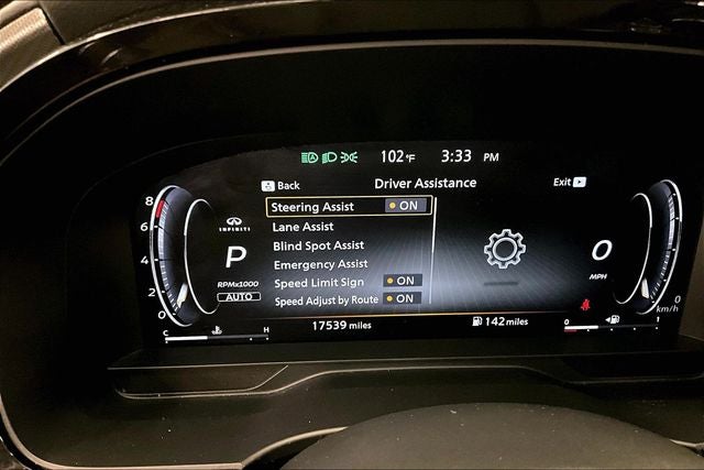 2024 INFINITI QX60 LUXE AWD-Pano Roof-Adaptive Cruise-Htd Leather