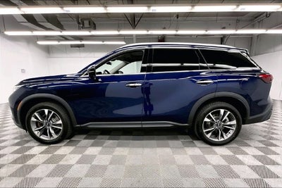 2024 INFINITI QX60 LUXE AWD-Pano Roof-Adaptive Cruise-Htd Leather