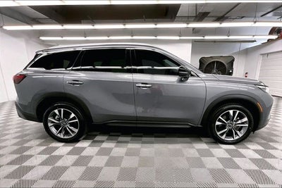 2024 INFINITI QX60 LUXE AWD-Pano Roof-Adaptive Cruise-Htd Leather