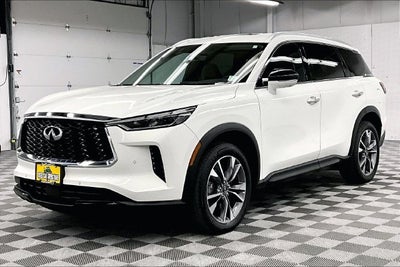 2024 INFINITI QX60 LUXE AWD-Pano Roof-Adaptive Cruise-Htd Leather