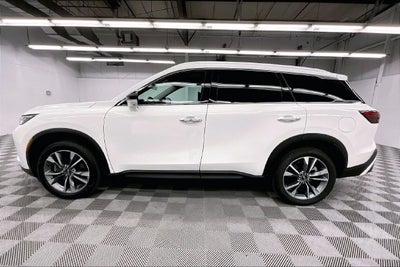 2024 INFINITI QX60 LUXE AWD-Pano Roof-Adaptive Cruise-Htd Leather