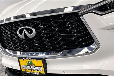 2024 INFINITI QX60 LUXE AWD-Pano Roof-Adaptive Cruise-Htd Leather