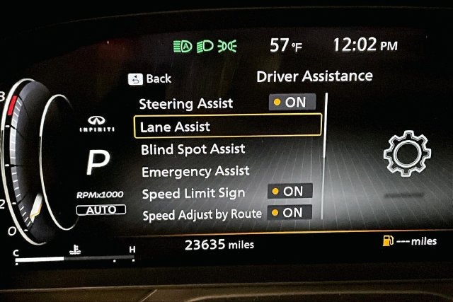 2024 INFINITI QX60 LUXE AWD-Pano Roof-Adaptive Cruise-Htd Leather