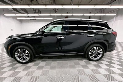 2024 INFINITI QX60 LUXE AWD-Pano Roof-Adaptive Cruise-Htd Leather