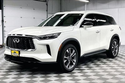 2024 INFINITI QX60 LUXE AWD-Pano Roof-Adaptive Cruise-Htd Leather