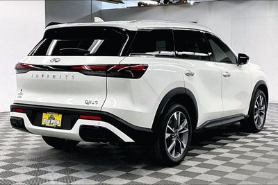 2024 INFINITI QX60 LUXE AWD-Pano Roof-Adaptive Cruise-Htd Leather