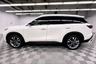 2024 INFINITI QX60 LUXE AWD-Pano Roof-Adaptive Cruise-Htd Leather