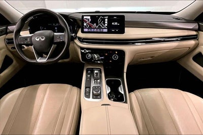 2024 INFINITI QX60 LUXE AWD-Pano Roof-Adaptive Cruise-Htd Leather
