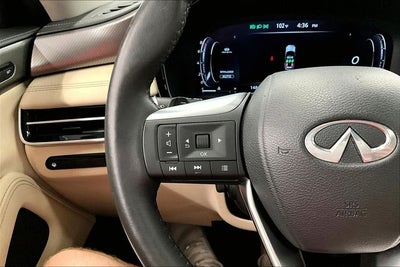 2024 INFINITI QX60 LUXE AWD-Pano Roof-Adaptive Cruise-Htd Leather