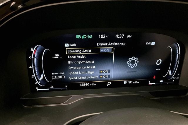 2024 INFINITI QX60 LUXE AWD-Pano Roof-Adaptive Cruise-Htd Leather
