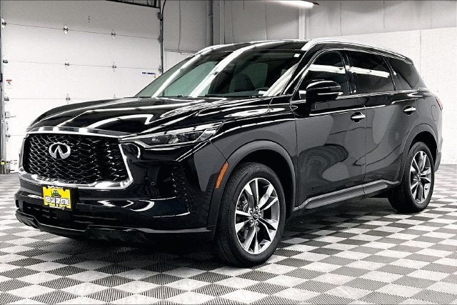 2024 INFINITI QX60 LUXE AWD-Pano Roof-Adaptive Cruise-Htd Leather