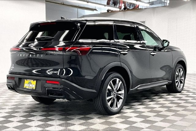 2024 INFINITI QX60 LUXE AWD-Pano Roof-Adaptive Cruise-Htd Leather