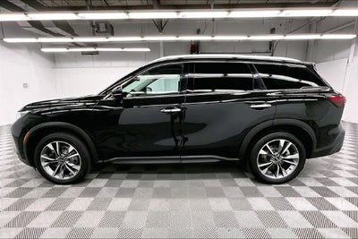 2024 INFINITI QX60 LUXE AWD-Pano Roof-Adaptive Cruise-Htd Leather