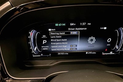 2024 INFINITI QX60 LUXE AWD-Pano Roof-Adaptive Cruise-Htd Leather