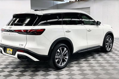 2024 INFINITI QX60 LUXE AWD-Pano Roof-Adaptive Cruise-Htd Leather