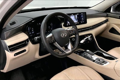 2024 INFINITI QX60 LUXE AWD-Pano Roof-Adaptive Cruise-Htd Leather
