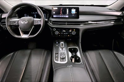2024 INFINITI QX60 LUXE AWD-Pano Roof-Adaptive Cruise-Htd Leather