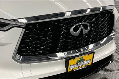 2024 INFINITI QX60 LUXE AWD-Pano Roof-Adaptive Cruise-Htd Leather