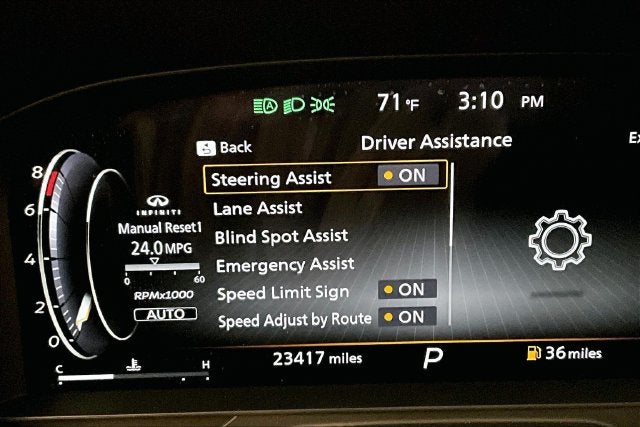 2024 INFINITI QX60 LUXE AWD-Pano Roof-Adaptive Cruise-Htd Leather