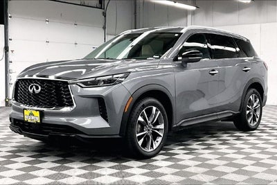 2024 INFINITI QX60 LUXE AWD-Pano Roof-Adaptive Cruise-Htd Leather