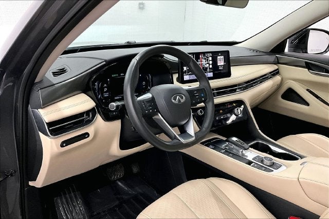 2024 INFINITI QX60 LUXE AWD-Pano Roof-Adaptive Cruise-Htd Leather
