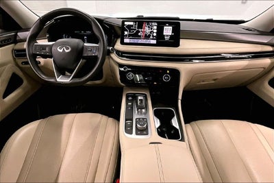 2024 INFINITI QX60 LUXE AWD-Pano Roof-Adaptive Cruise-Htd Leather