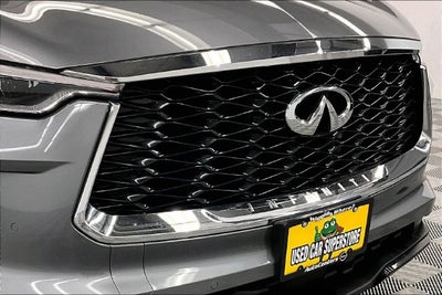 2024 INFINITI QX60 LUXE AWD-Pano Roof-Adaptive Cruise-Htd Leather