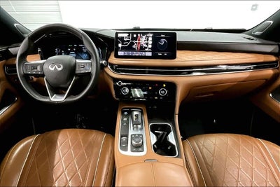 2024 INFINITI QX60 Autograph AWD-Pano Roof-Adaptive Cruise-Htd/Cooled Leather