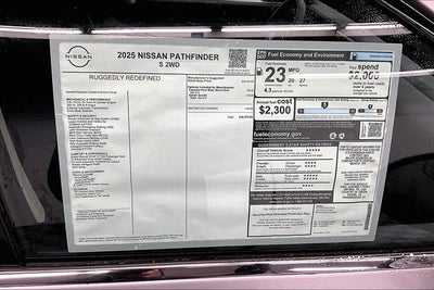 2025 Nissan Pathfinder S