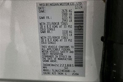 2025 Nissan Pathfinder SV Adaptive Cruise - Htd Seats - Remote Start