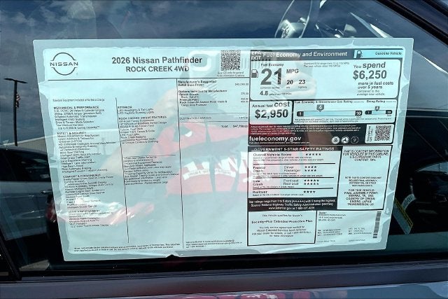2026 Nissan Pathfinder Rock Creek 4WD